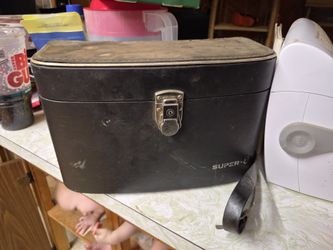 Vintage Super-8 Carrying Case and camcorder