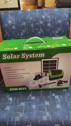 Solar powered generator