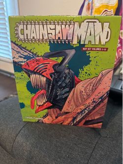 Chainsaw man box set manga with poster