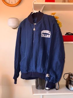 VINTAGE Y2K STYLE Starter Stonehill College Bomber Jacket