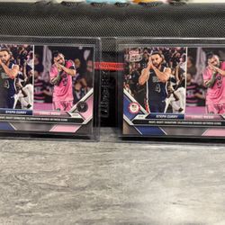 2024 Topps Now Steph Curry/ Lionel Messi 