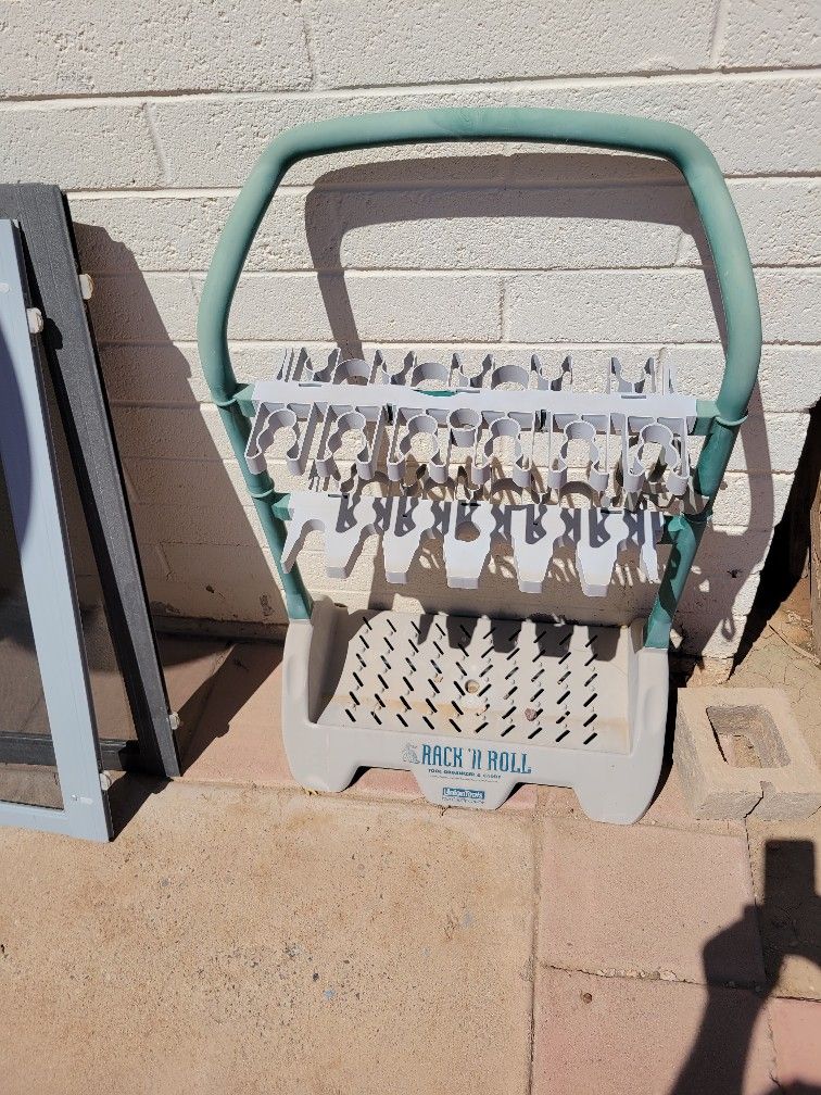 Rack N Roll Garden Tool Caddy