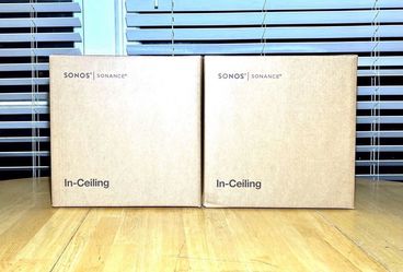 Two Pairs Of Sonos In-Ceiling Speakers (2x Pair). Brand New Sealed Size 6.5 Inch. Includes Warranty.