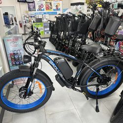 Baolujie Electric Bicycle 38mph Dual Battery! Finance For $50 Down Payment!!