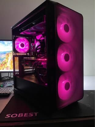 Custom Built Gaming PC, Ryzen 5 5500, GTX 1080TI, 16GB DDR4, 1TB SSD