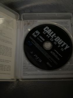 PS3 Call of Duty Ghosts 