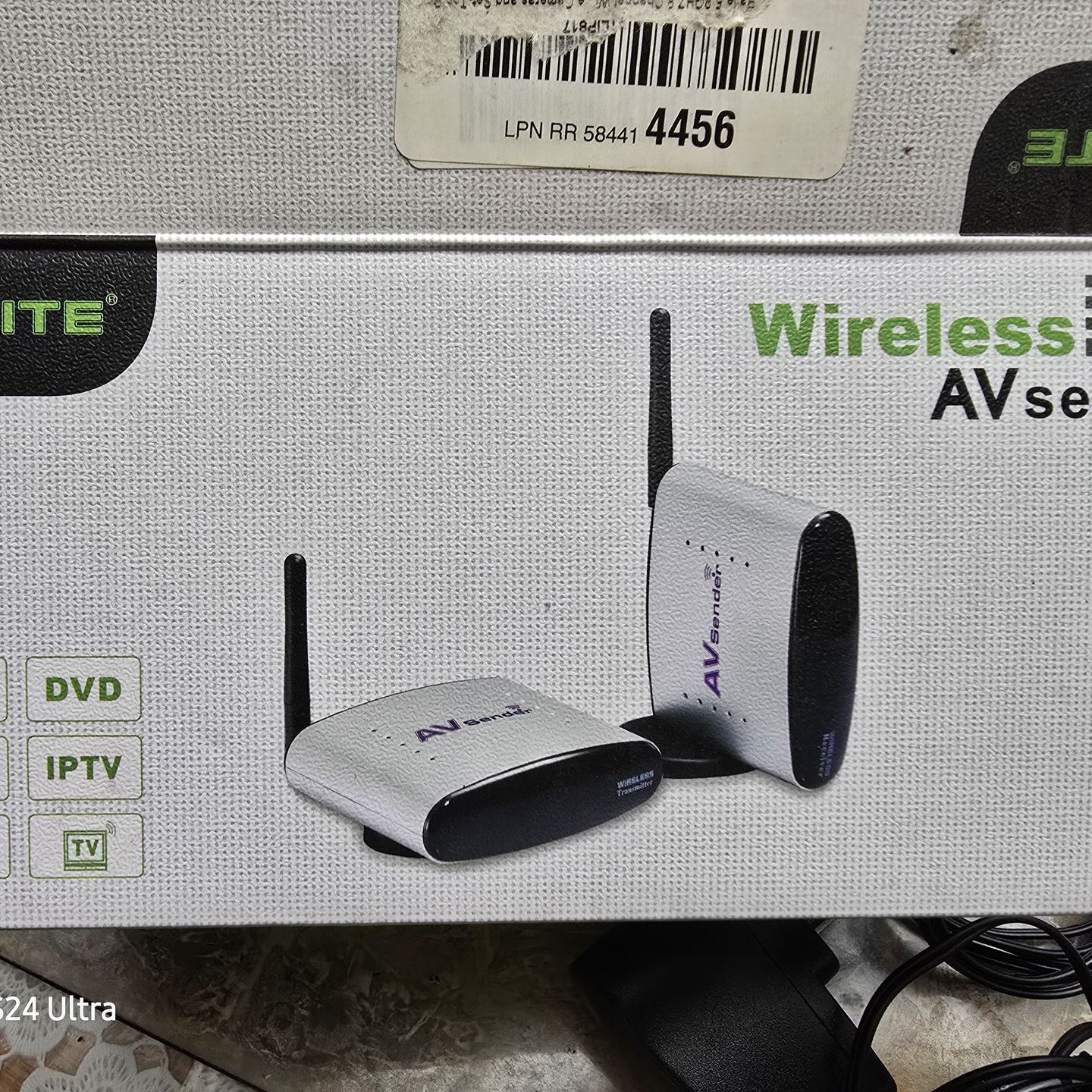 Pakite 5.8GHz 200M Wireless AV TV Audio Video Sender Transmitter 