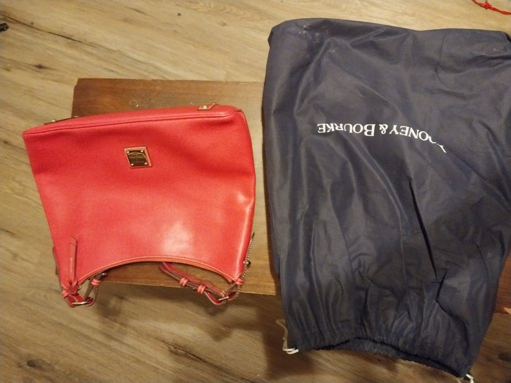 Hot Pink Douney and Bourke Hobo Bag