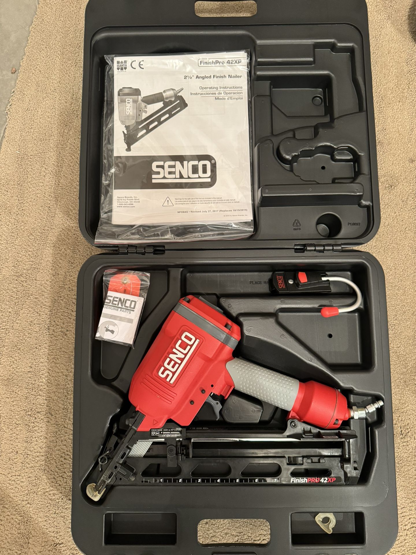 Senco 42xp Finish Nailer for Sale in Orting, WA OfferUp