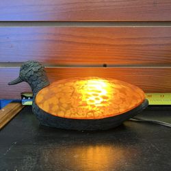 Vintage Duck Lamp