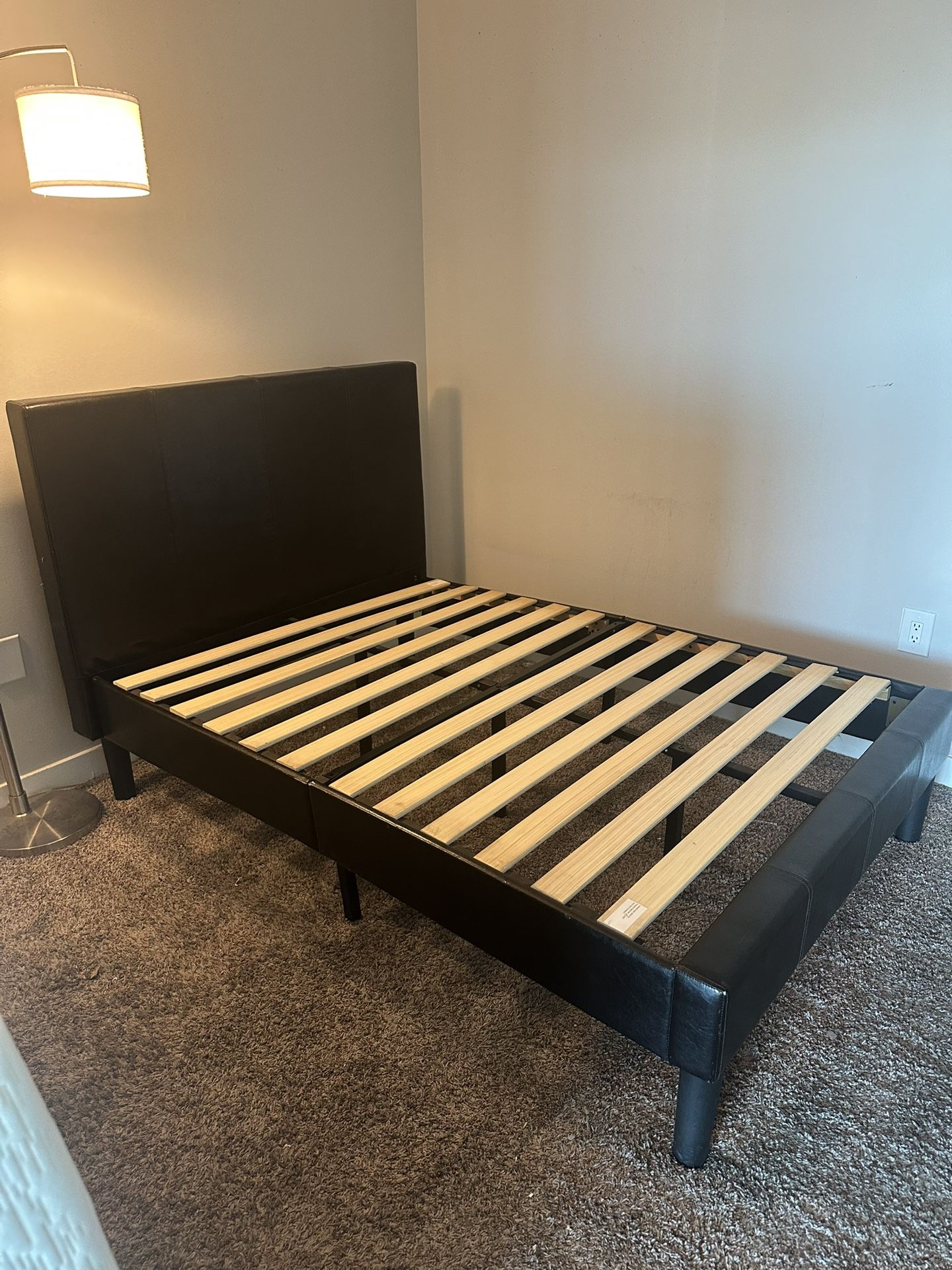 Black Full Size Bed Frame