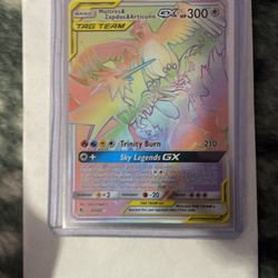 Moltres Zapdos Articuno Gx Rainbow