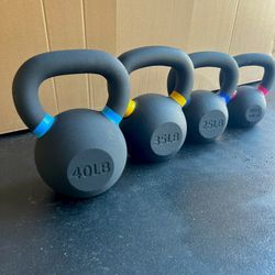 NEW Kettlebells Weight Set Kettle Bell Home Gym Crossfit Olympic Weights 