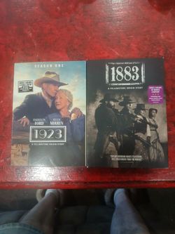 2 DVD'S Season 1 1923 & 1883 A Yellowstone Origin Story