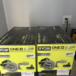 Ryobi 18v One Hp 7-1/4 Circular Saw Kit