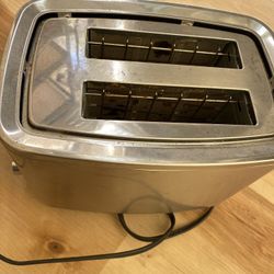 2 Slices Stainless Steel Toaster