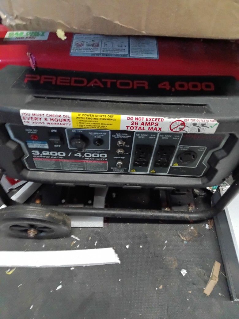 Predator 4000 Gemerator