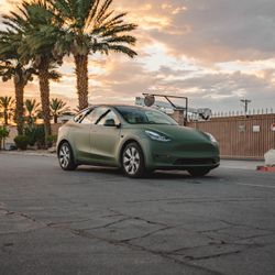 Tesla Vinyl Wrap 