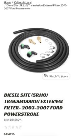 Ford 5R110 Transmission Lines