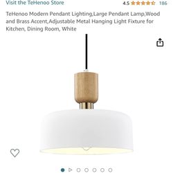 Modern pendant, light brand, new kitchen or dining room
