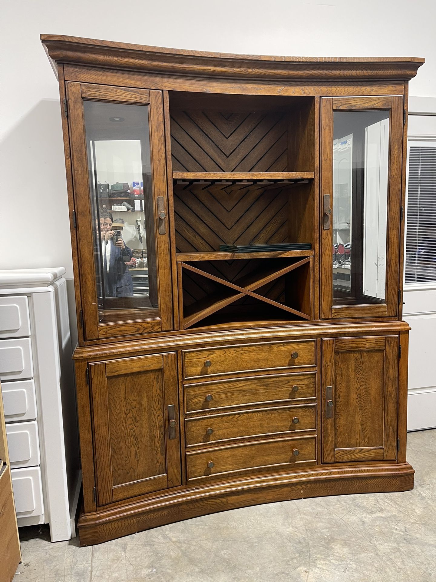 Huge Buffet, Wine Bar, Credenza Or Sideboard