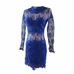 Lace Me In Blue