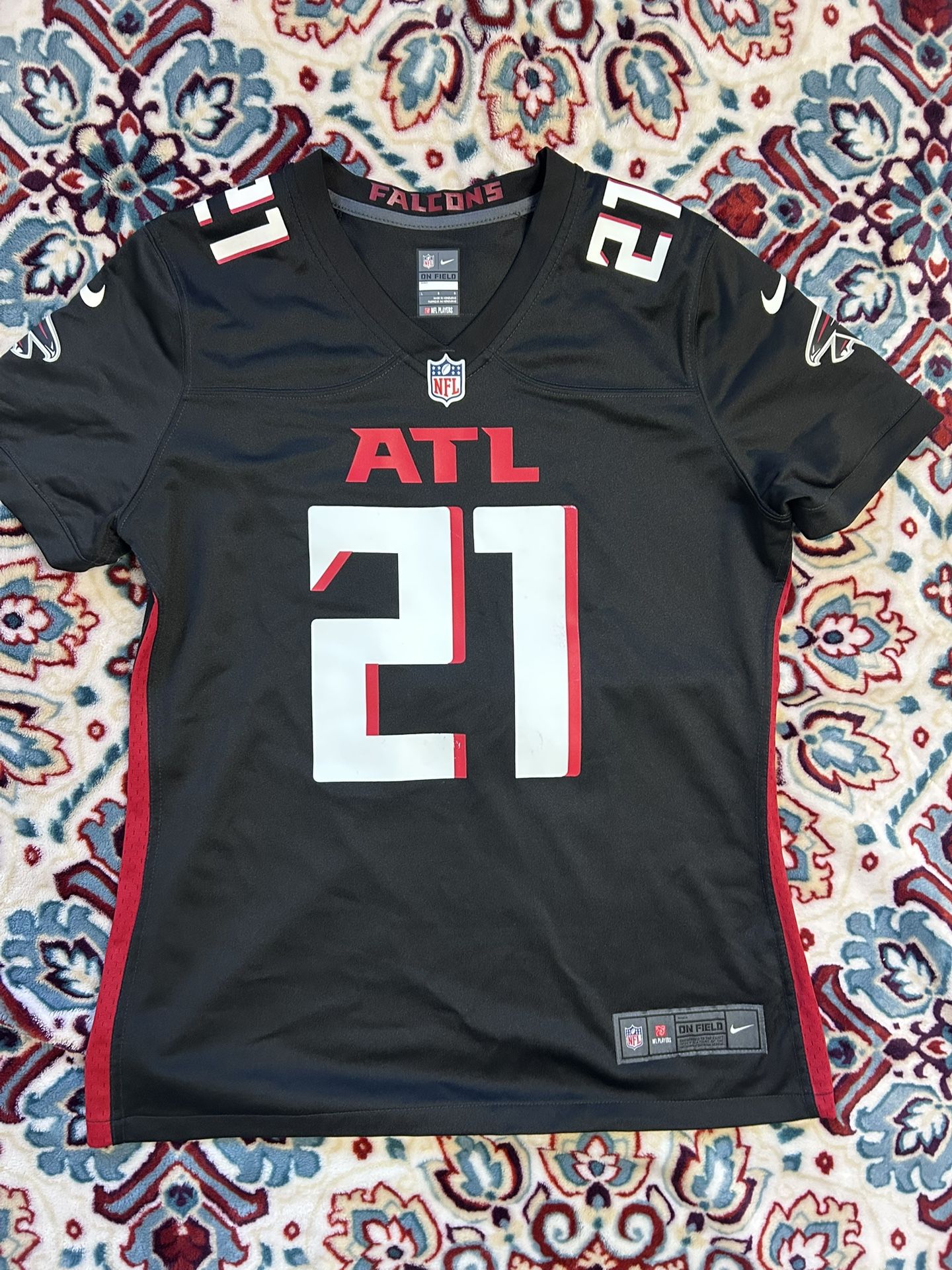 NFL #21 Gurley II Nike Onfield Women’s Jersey Size Large