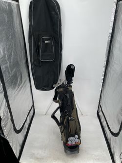 Golf Clubs (13) and Carry Bags ( Right Hand)