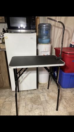 Dog Grooming Table, Adjustable Arm, Foldable, Portable , Non-Slip