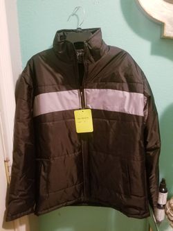 Black Winter Jacket..Size Small Adult...Brand New!