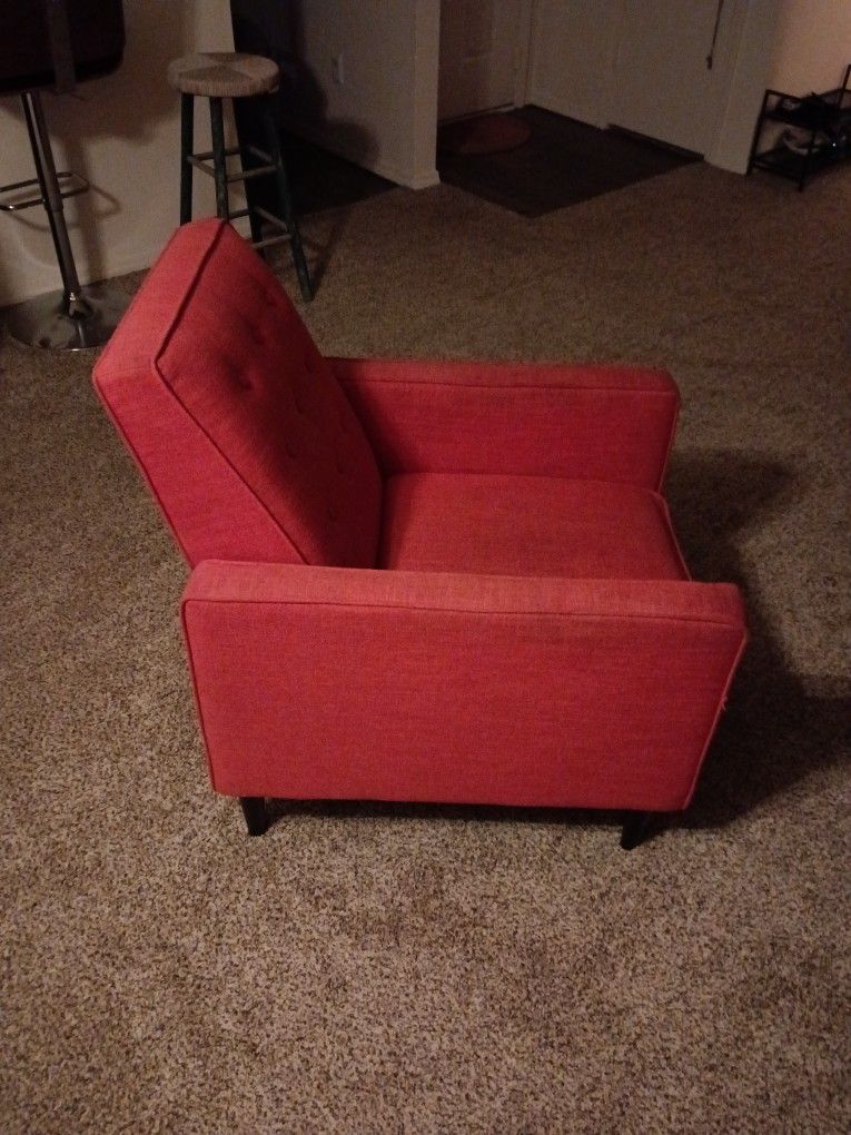 Orange Recliner Chair (lightweight)