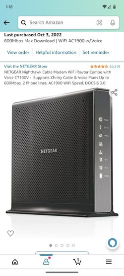 NetGear Cable Modem Router