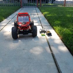 Large Remote Control Car Comes With Battery