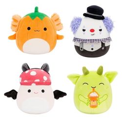 Squishmallows 5-Inch Halloween 4-Pack
