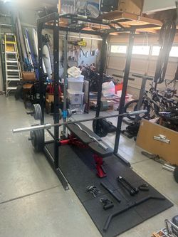 Power rack with dual cable system - 300$