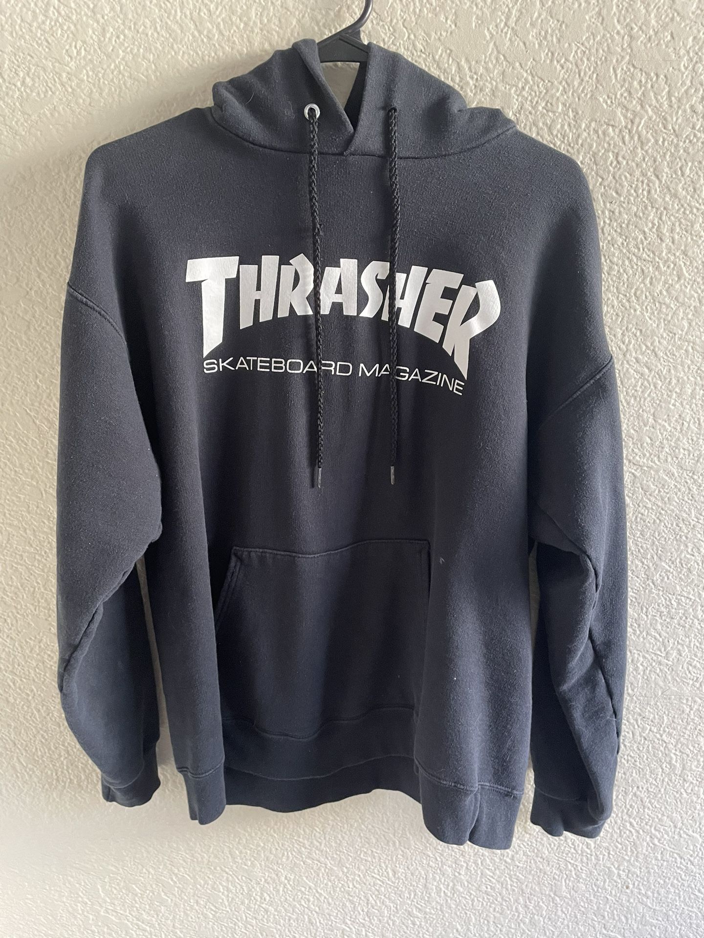 Thrasher Hoodie  (Flaws shown)