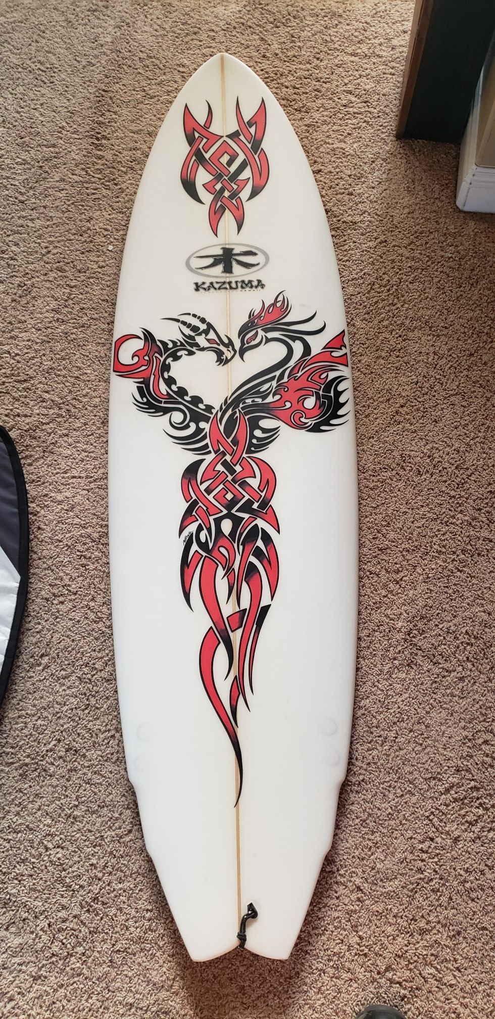 surfboard from Hawaii artist