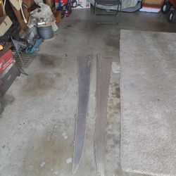 1957 Chevy Bel Air Side trim with emblem OEM Chevrolet Belair Original