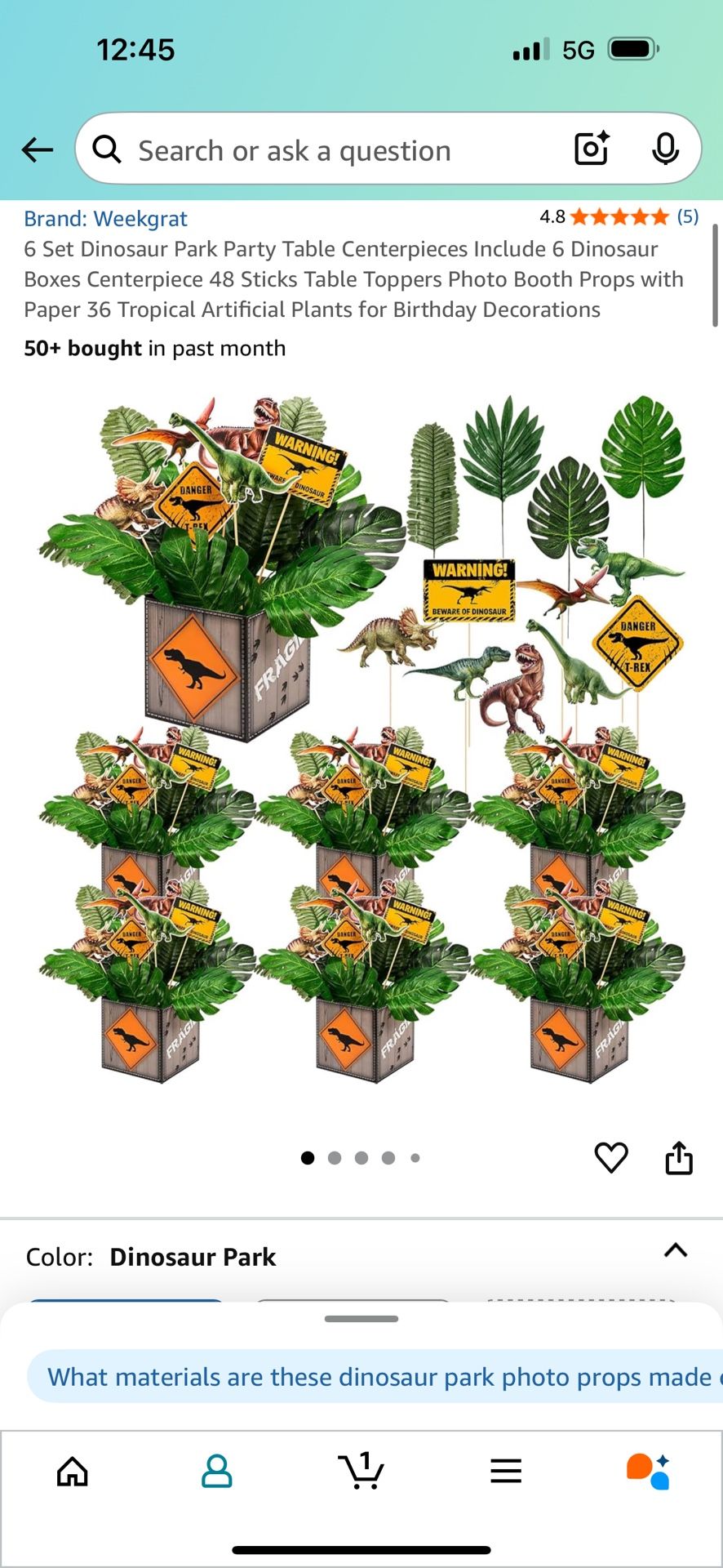 Dinosaur Party Decorations