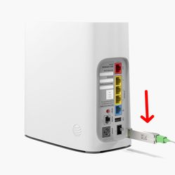 Nokia GPON SFP Module 3FE46899AB ONU I-Temp 1310 TX For AT&T BGW-320 BGW320 Modem Patch Cable Connector Original Genuine OEM