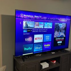 Westinghouse Smart Tv Basically New Only Had For 2 Months Plan On Getting A Projector Once Sold 