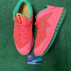Nike LeBron 10 low watermelon size 11men/12.5women