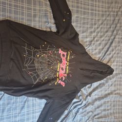 Sp5der Hoodie Pink Exact 1:1 Quality