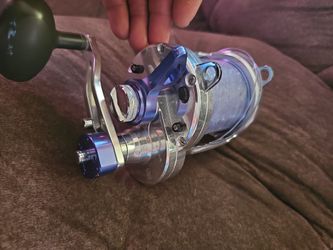 Daiwa saltiga 60 2 speed with braid