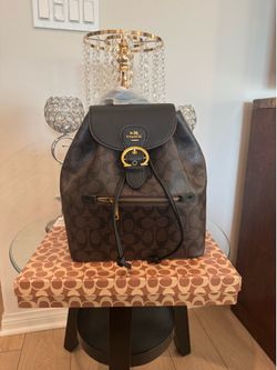 Large Coach Backpack Purse