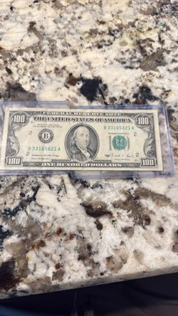 Rare $100 bill
