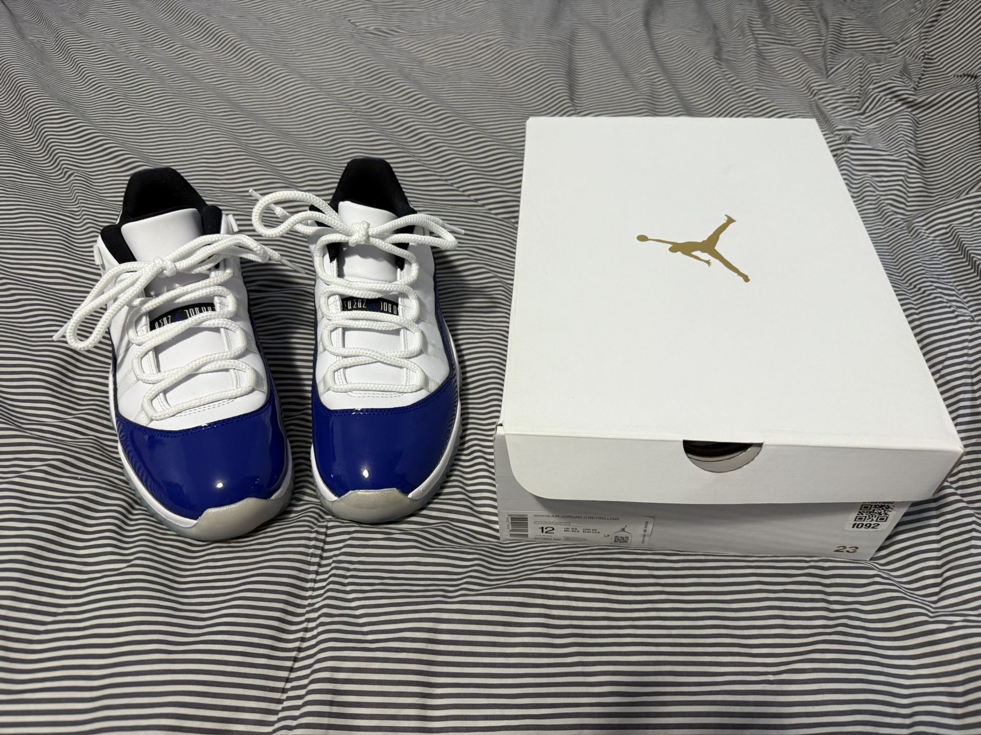 Jordan 11 Low Sketch (Sz 10.5 Men/Sz 12 Women)