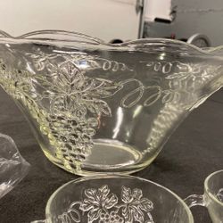 Antique punch bowl