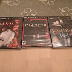 Fatal Frame Ps2 Sealed