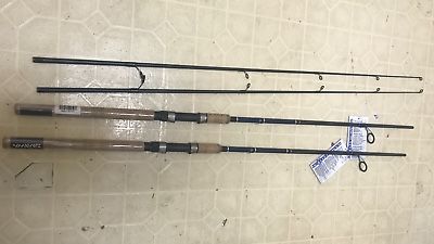 2 Daiwa Samurai SX40B F702MH 7' 0" Medium Heavy Spinning Rods LOT,both 2 piece